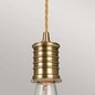 Preview: Elstead Douille Hängeleuchte E27 Gealtertes Messing