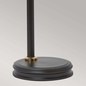 Preview: Elstead Douille Tischleuchte E27 Schwarz-Messing poliert