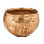 Preview: Elstead Heather Bowl Abdeckung Blattgold, Umber-Glasur