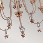 Preview: Elstead Mignon Kronleuchter E14 8-fach Gold und Silber
