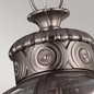 Preview: Elstead Adams Kronleuchter E14 3-fach Antikes Nickel