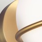 Preview: Elstead Apollo LED Wandleuchte G9 Brüniertes Messing