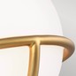 Preview: Elstead Apollo LED Wandleuchte G9 Brüniertes Messing
