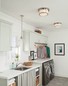 Preview: Elstead Baskin Hängeleuchte E27 27cm Poliertes Nickel