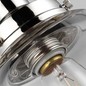 Preview: Elstead Baskin Hängeleuchte E27 27cm Poliertes Nickel
