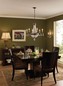 Preview: Elstead Bellini Kronleuchter E14 6-fach Oxidierte Bronze, Britische Bronze