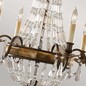 Preview: Elstead Bellini Kronleuchter E14 6-fach Oxidierte Bronze, Britische Bronze