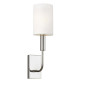 Preview: Elstead Brianna Wandleuchte E14 Poliertes Nickel
