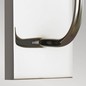 Preview: Elstead Brianna Wandleuchte E14 Poliertes Nickel