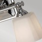 Preview: Elstead Concord LED Wandleuchte G9 2-fach Poliertes Chrom IP44