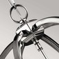Preview: Elstead Corinne Hängeleuchte E14 3-fach 53cm Poliertes Nickel