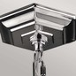 Preview: Elstead Corinne Hängeleuchte E14 3-fach 36cm Poliertes Nickel