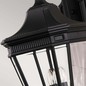 Preview: Elstead Cotswold Lane Außen-Wandleuchte E14 3-fach Schwarz IP44