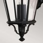 Preview: Elstead Cotswold Lane Außen-Wandleuchte E14 3-fach Schwarz IP44