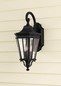 Preview: Elstead Cotswold Lane Außen-Wandleuchte E14 2-fach 52cm Schwarz IP44