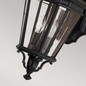 Preview: Elstead Cotswold Lane Außen-Wandleuchte E14 2-fach 52cm Schwarz IP44