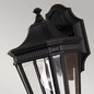 Preview: Elstead Cotswold Lane Außen-Wandleuchte E27 29cm Schwarz IP44