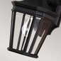 Preview: Elstead Cotswold Lane Außen-Wandleuchte E27 29cm Schwarz IP44
