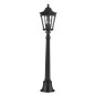 Preview: Elstead Cotswold Lane Außen-Stehleuchte E14 2-fach 110cm Schwarz IP44