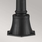 Preview: Elstead Cotswold Lane Außen-Stehleuchte E14 2-fach 110cm Schwarz IP44