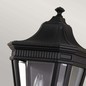 Preview: Elstead Cotswold Lane Außen-Wandleuchte E14 2-fach 41cm Schwarz IP44