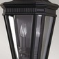 Preview: Elstead Cotswold Lane Außen-Wandleuchte E14 2-fach 41cm Schwarz IP44