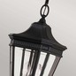 Preview: Elstead Cotswold Lane Außen-Hängeleuchte E14 2-fach Schwarz