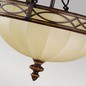 Preview: Elstead Drawing Room Deckenleuchte E27 2-fach 37cm Walnuss