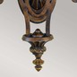 Preview: Elstead Drawing Room Wandleuchte E27 2-fach 61cm Walnuss