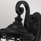 Preview: Elstead English Bridle Außen-Wandleuchte E14 3-fach 62cm Schwarz IP44