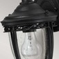 Preview: Elstead English Bridle Außen-Wandleuchte E27 Schwarz IP44