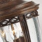 Preview: Elstead English Bridle Außen-Stehleuchte E14 3-fach 55cm Britische Bronze IP44