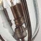 Preview: Elstead English Bridle Außen-Stehleuchte E14 3-fach 55cm Britische Bronze IP44