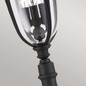 Preview: Elstead English Bridle Außen-Stehleuchte E14 3-fach 118cm Schwarz IP44