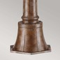 Preview: Elstead English Bridle Außen-Stehleuchte E14 3-fach 118cm Britische Bronze IP44