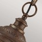 Preview: Elstead English Bridle Außen-Hängeleuchte E14 3-fach 62cm Britische Bronze