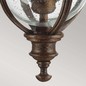 Preview: Elstead English Bridle Außen-Hängeleuchte E14 3-fach 47cm Britische Bronze