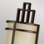 Preview: Elstead Fusion Wandleuchte E27 Grecian Bronze