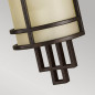 Preview: Elstead Fusion Wandleuchte E27 Grecian Bronze