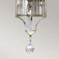 Preview: Elstead Gianna Wandleuchte E14 Vergoldetes Silber