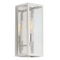 Preview: Elstead Harrow Wandleuchte E27 Poliertes Nickel