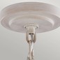 Preview: Elstead Hartsville Kronleuchter E14 3-fach Chalk Washed, Beachwood