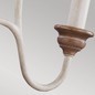 Preview: Elstead Hartsville Kronleuchter E14 3-fach Chalk Washed, Beachwood