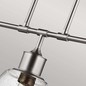 Preview: Elstead Hobson Kronleuchter E27 3-fach Satiniertes Nickel