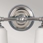 Preview: Elstead Huguenot Lake LED Wandleuchte G9 2-fach Poliertes Chrom IP44