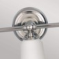 Preview: Elstead Huguenot Lake LED Wandleuchte G9 3-fach Poliertes Chrom IP44
