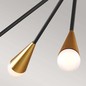 Preview: Elstead Jax LED Kronleuchter G9 10-fach Mitternachtsschwarz