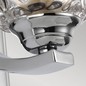 Preview: Elstead Kalli LED Wandleuchte G9 Poliertes Chrom IP44