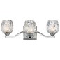 Preview: Elstead Kalli LED Wandleuchte G9 3-fach Poliertes Chrom IP44