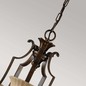 Preview: Elstead Kelham Hall Kronleuchter E27 5-fach Florenz Gold, Britische Bronze